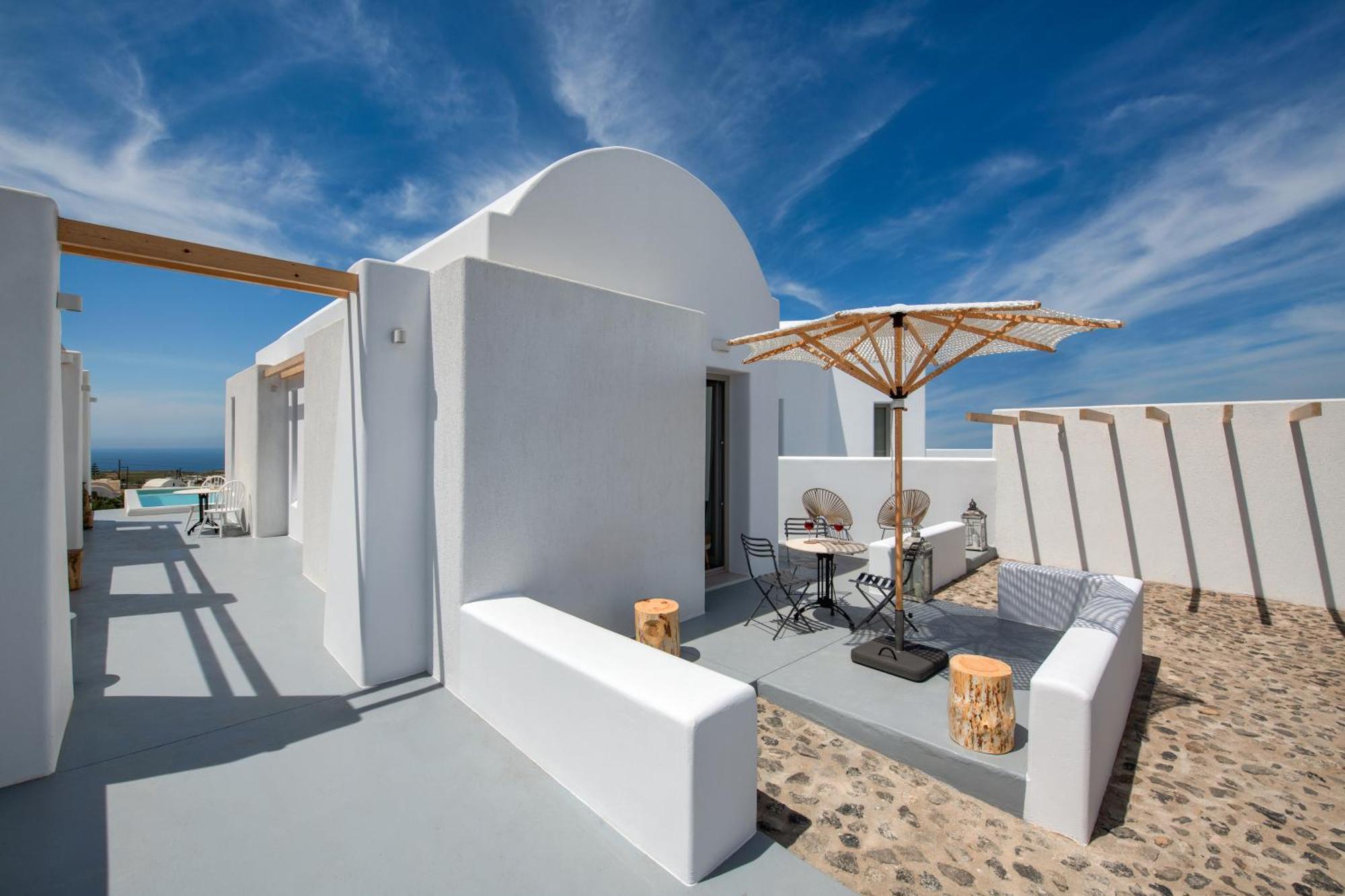 Milestone Villas Megalochori  Exterior foto
