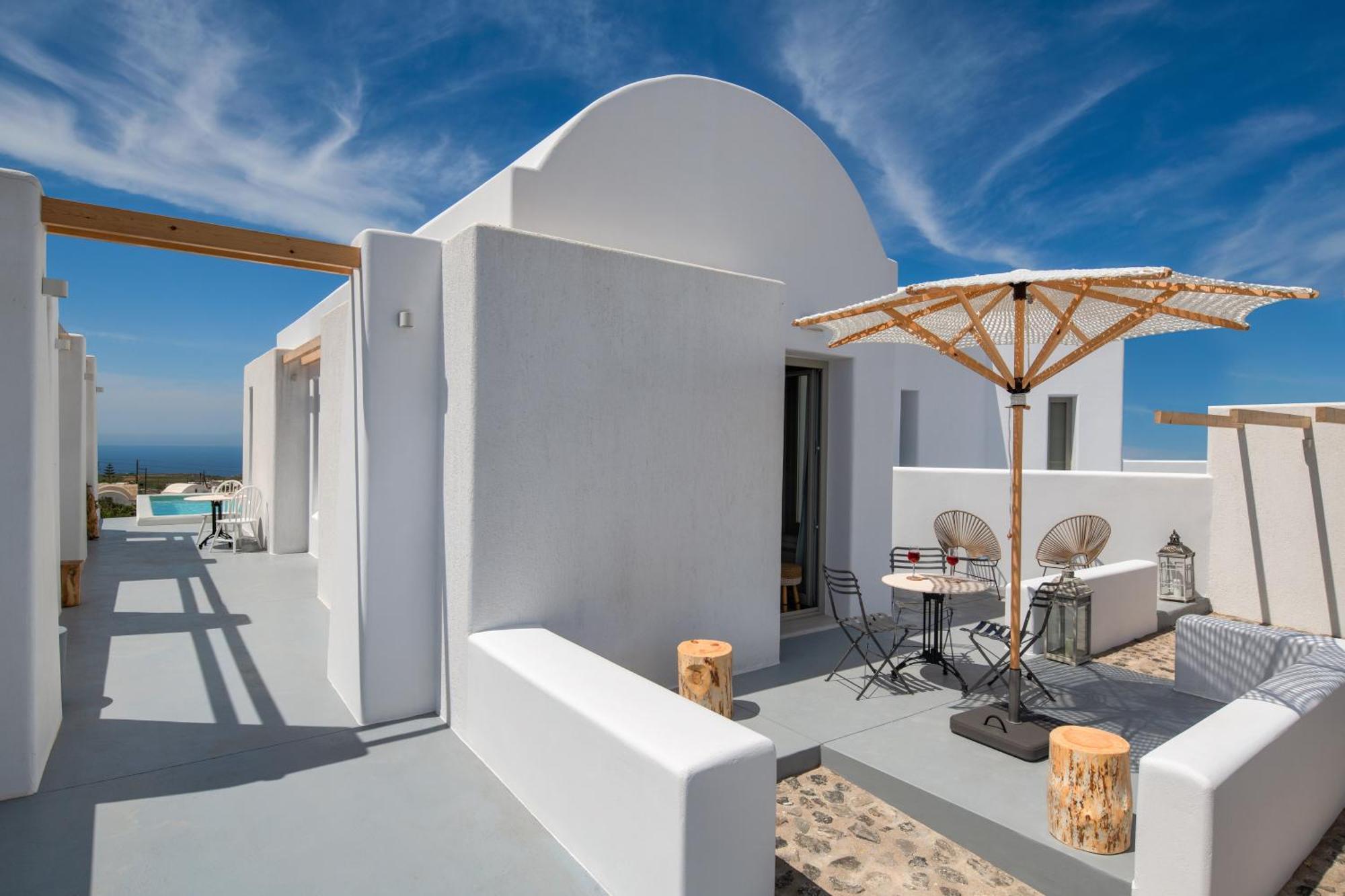 Milestone Villas Megalochori  Exterior foto